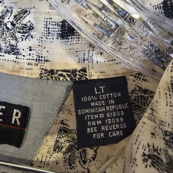 Trader Bay Floral Hawaiian Shirt Button Down Men’s Large Tall Island Shirt - Picture 8 of 10